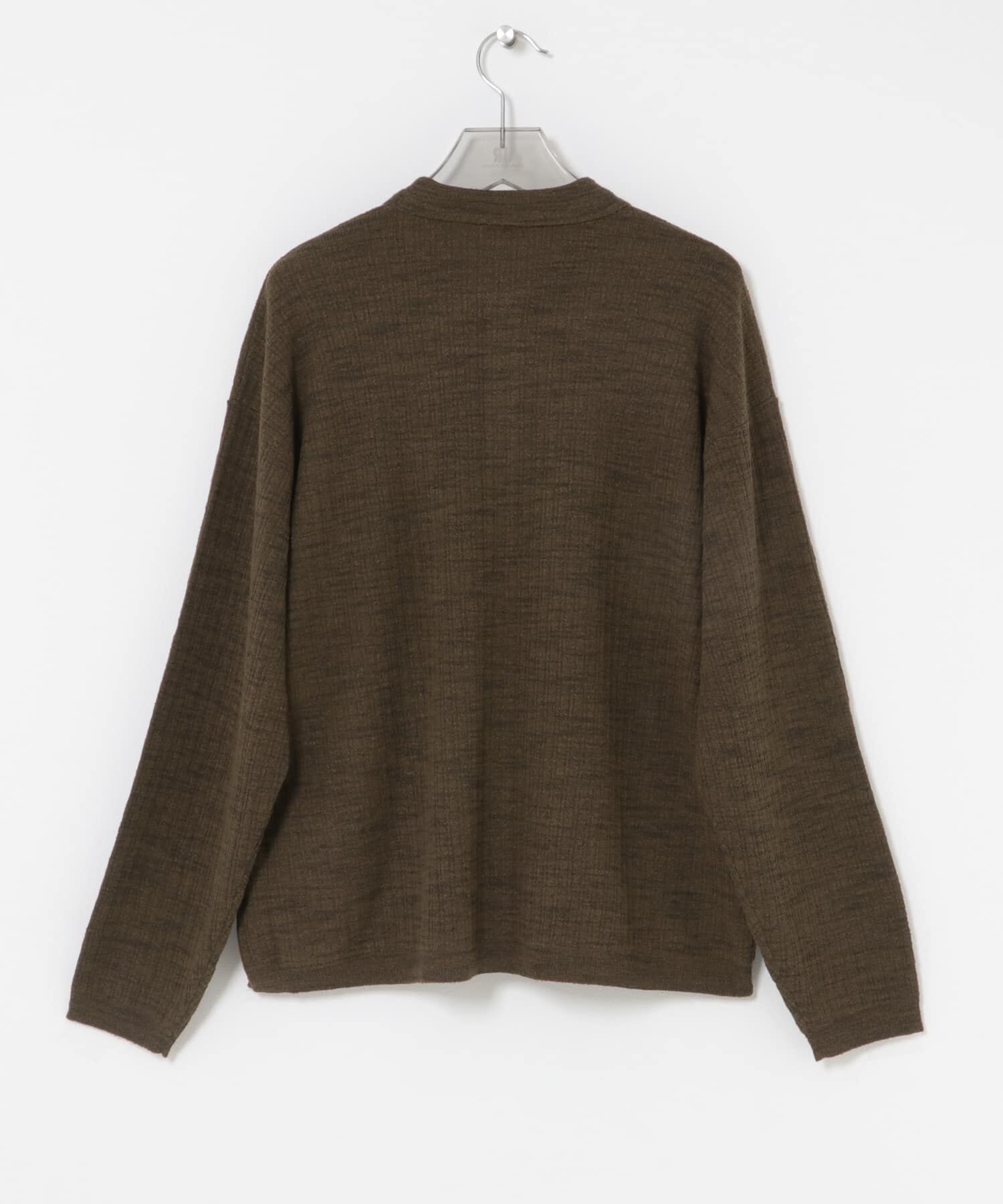 URBAN RESEARCH「crepuscule　Crepe Knit Shirts」|シャツ・ブラウス|