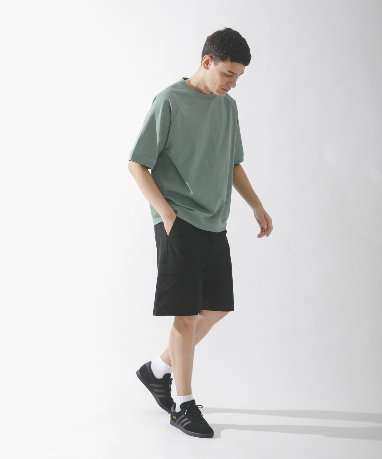 Sonny Label 「『接触冷感』『速乾』ハイスペラグランショートスリーブTシャツ」|Tシャツ・カットソー|