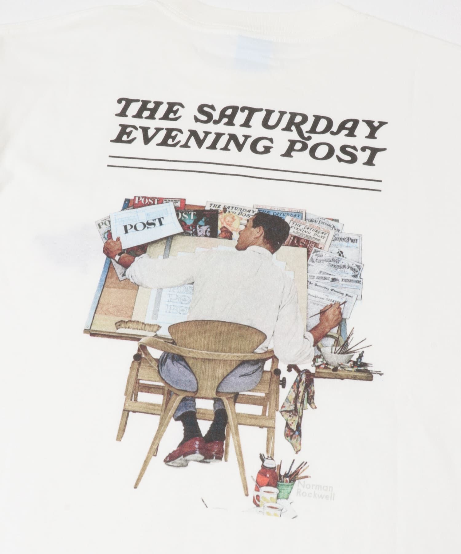 URBAN RESEARCH DOORS「FORK&SPOON　バックプリントTシャツ」|Tシャツ・カットソー|