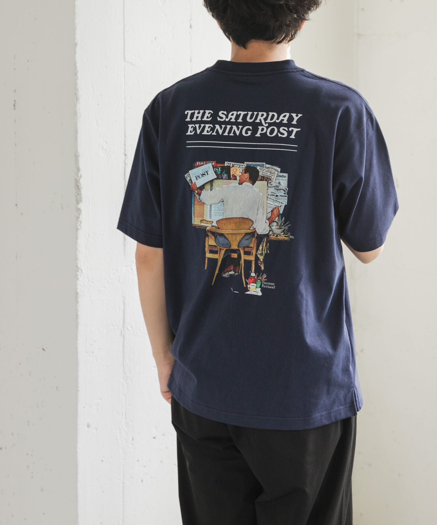 URBAN RESEARCH DOORS「FORK&SPOON　バックプリントTシャツ」|Tシャツ・カットソー|