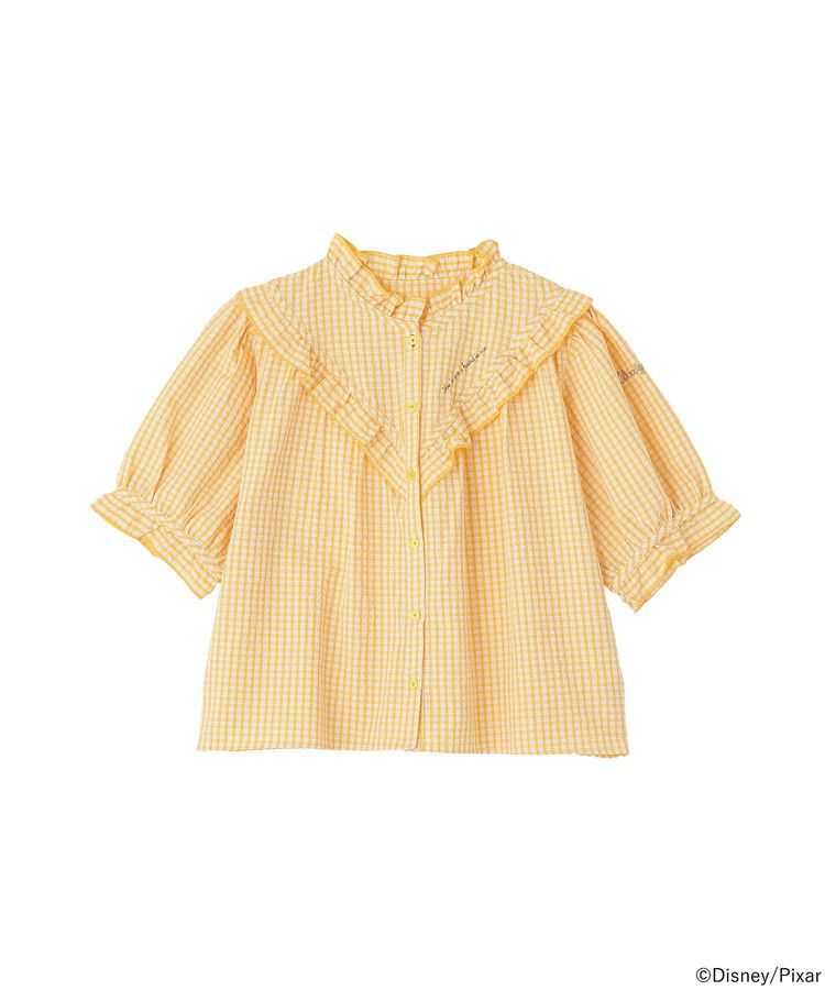 earth music&ecology「【WEB・一部店舗限定】ヴィンテージ風フリルブラウス/TOY STORY」|シャツ・ブラウス|