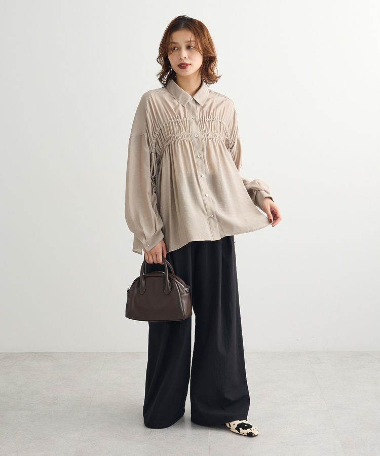 Green Parks「・ELENCARE DUE シアーシャーリングシャツ」|シャツ・ブラウス|