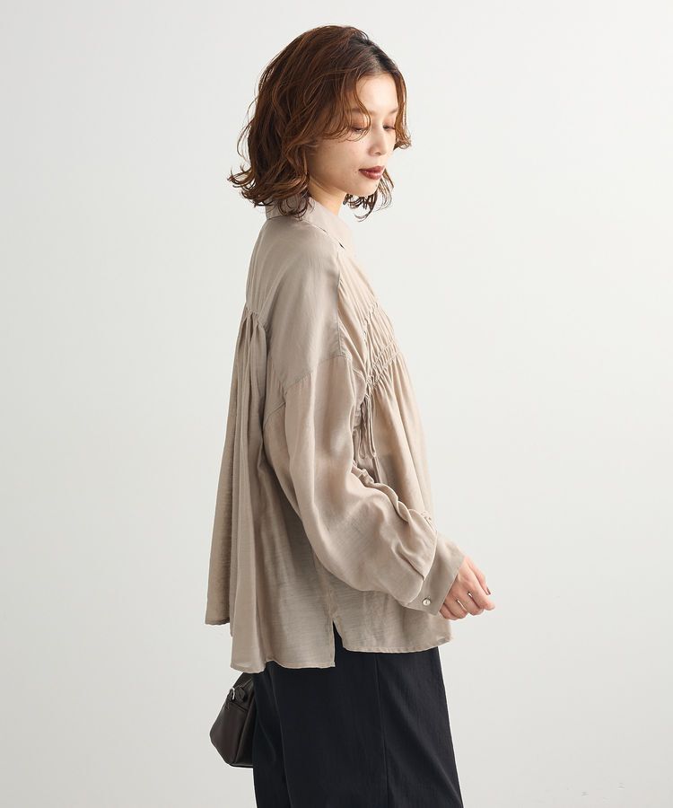 Green Parks「・ELENCARE DUE シアーシャーリングシャツ」|シャツ・ブラウス|