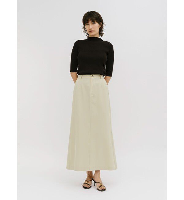 MIDIUMISOLID「MIDIUMISOLID for Ladies ラインナロースカート」|スカート|