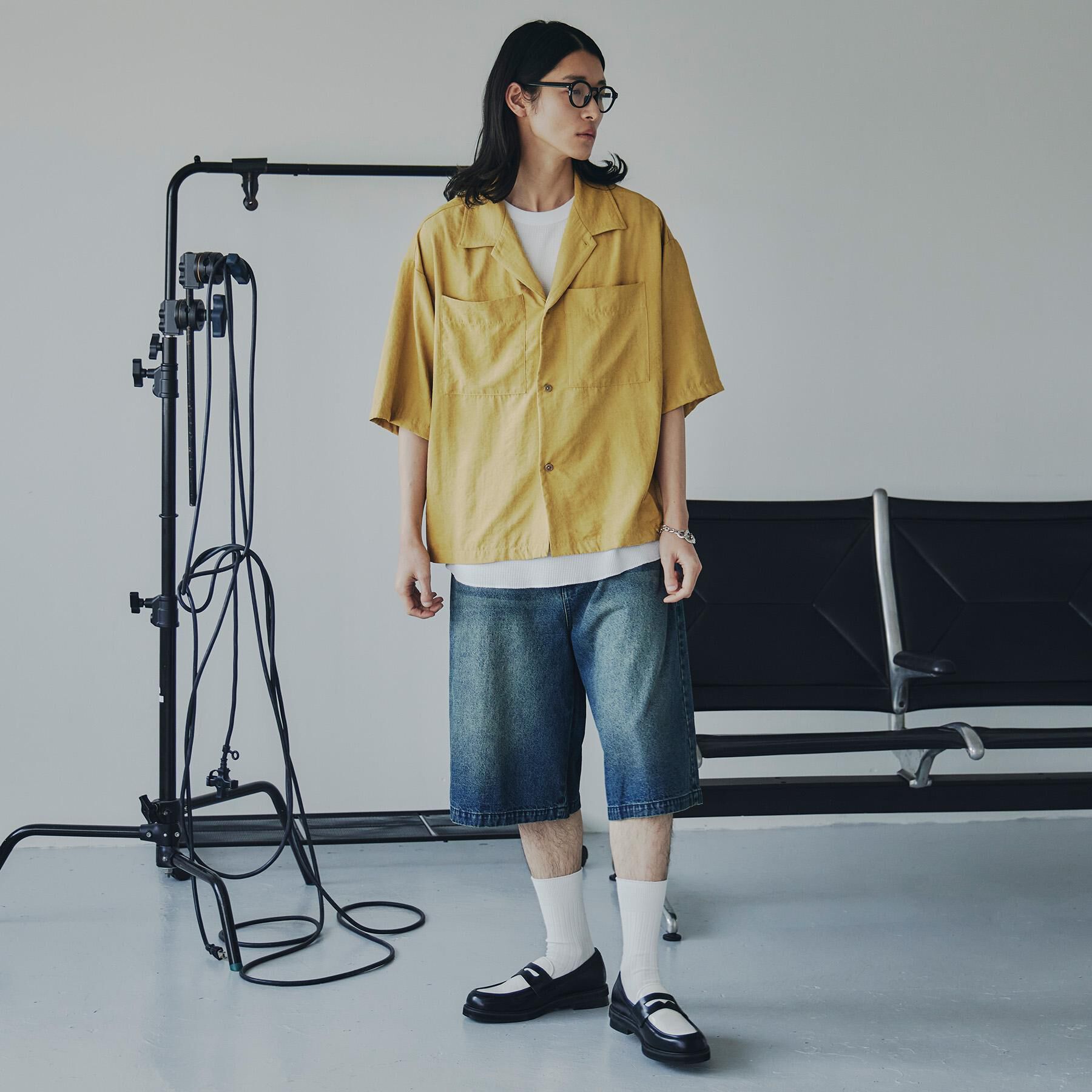 tk.TAKEO KIKUCHI「◆ヴィンテージライククロップドシャツ」|シャツ・ブラウス|