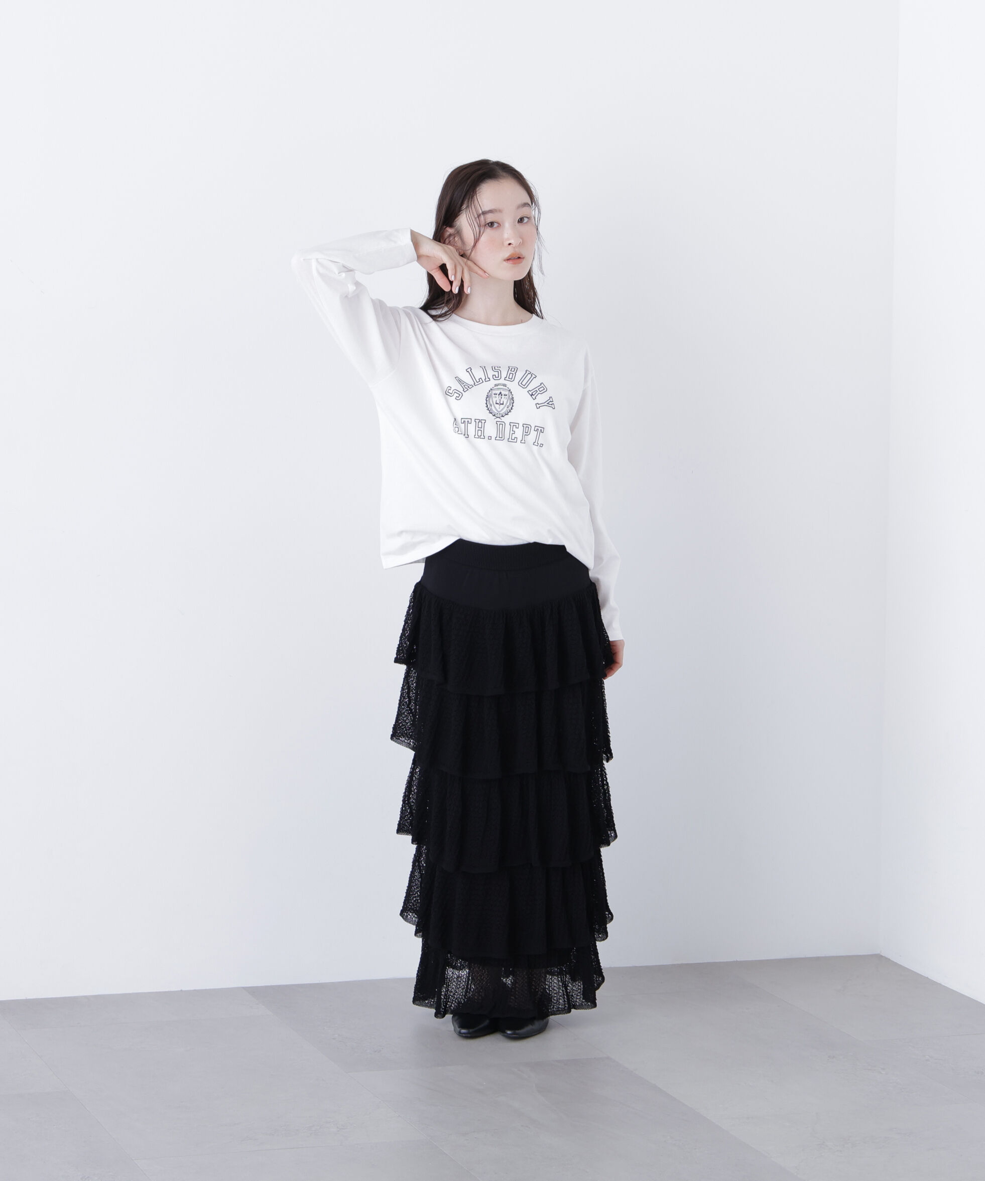  「〈N.〉カレッジロゴロンＴ」|Tシャツ・カットソー|