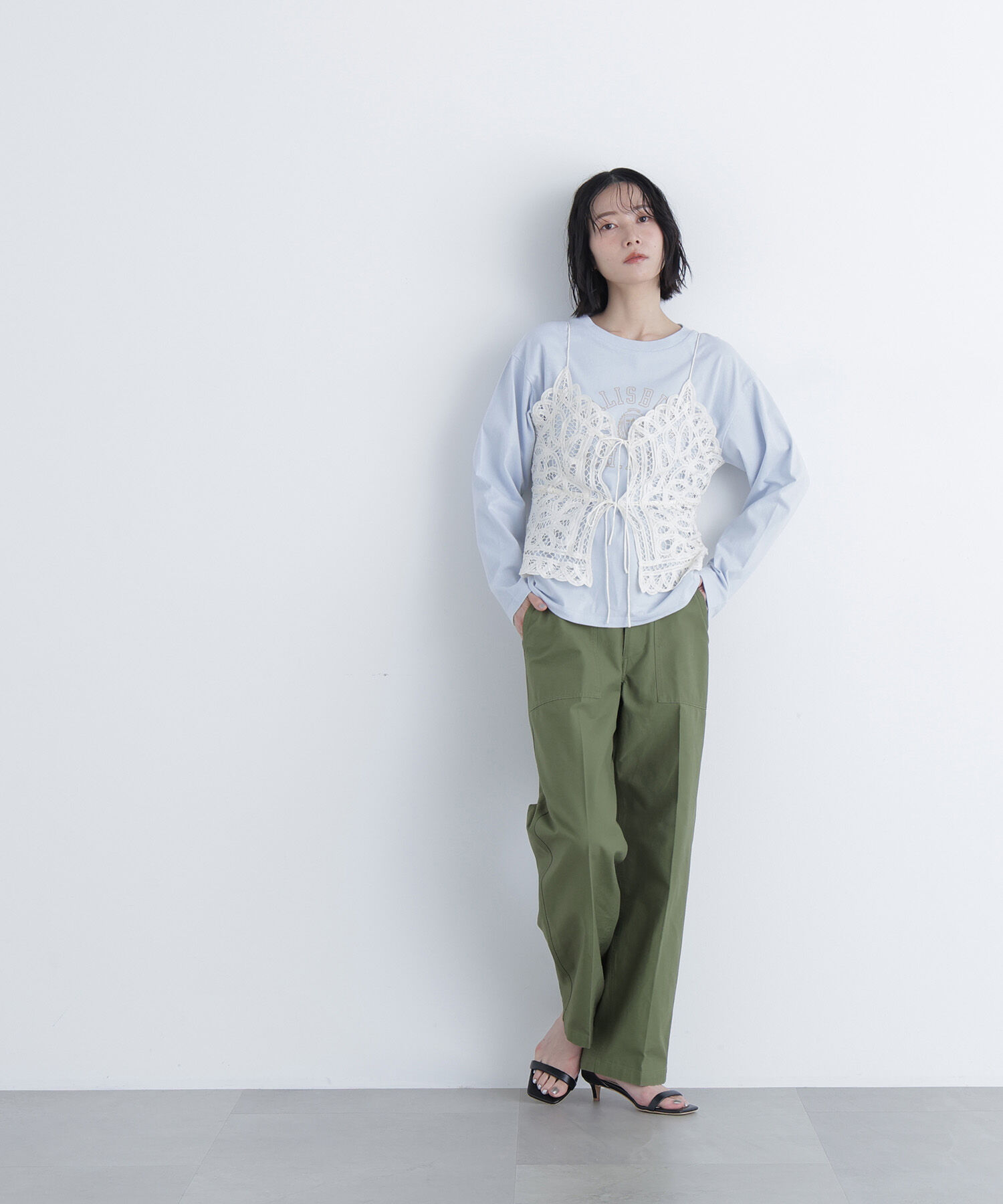  「〈N.〉カレッジロゴロンＴ」|Tシャツ・カットソー|