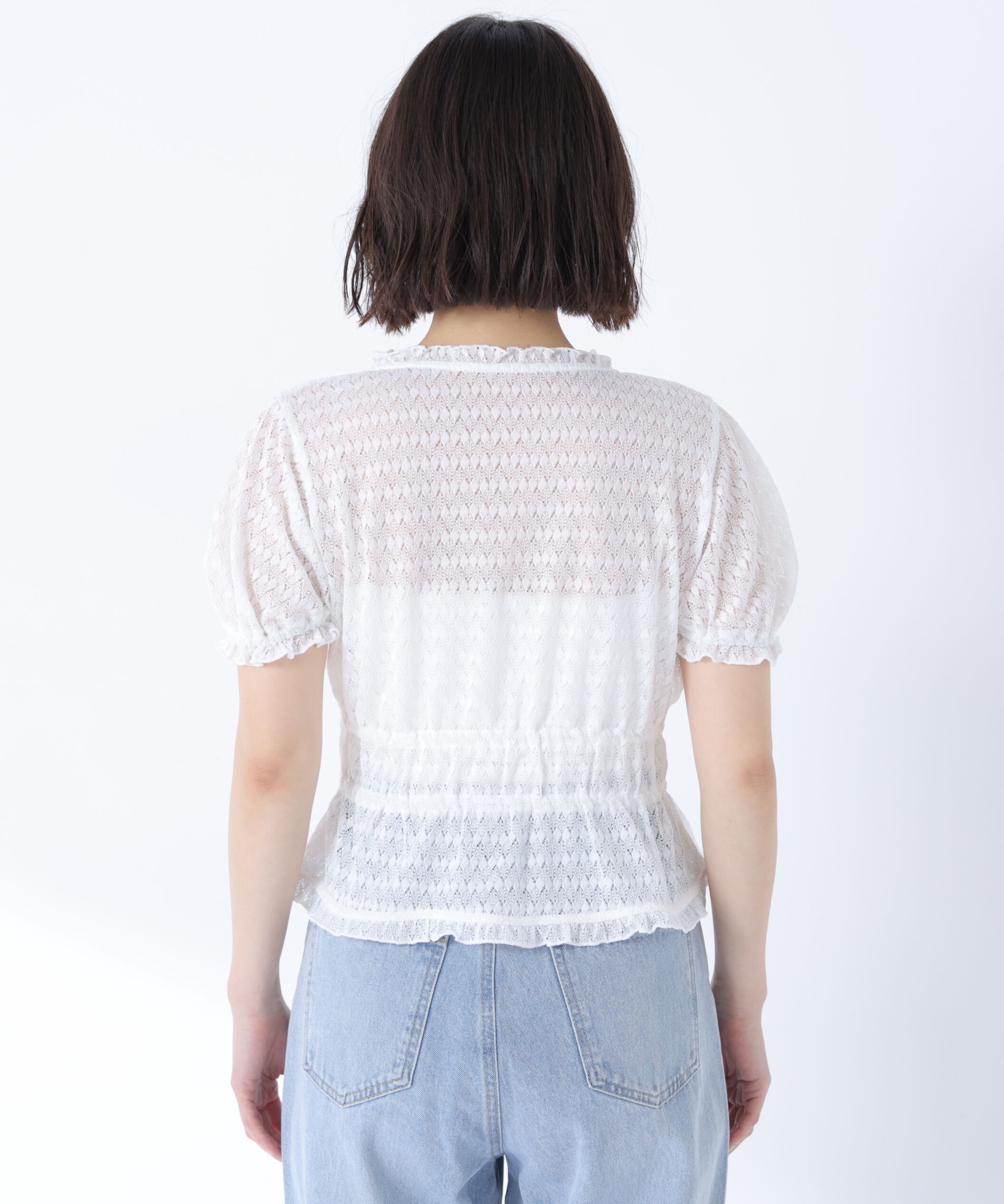  「クロシェカットカーディガン」|Tシャツ・カットソー|