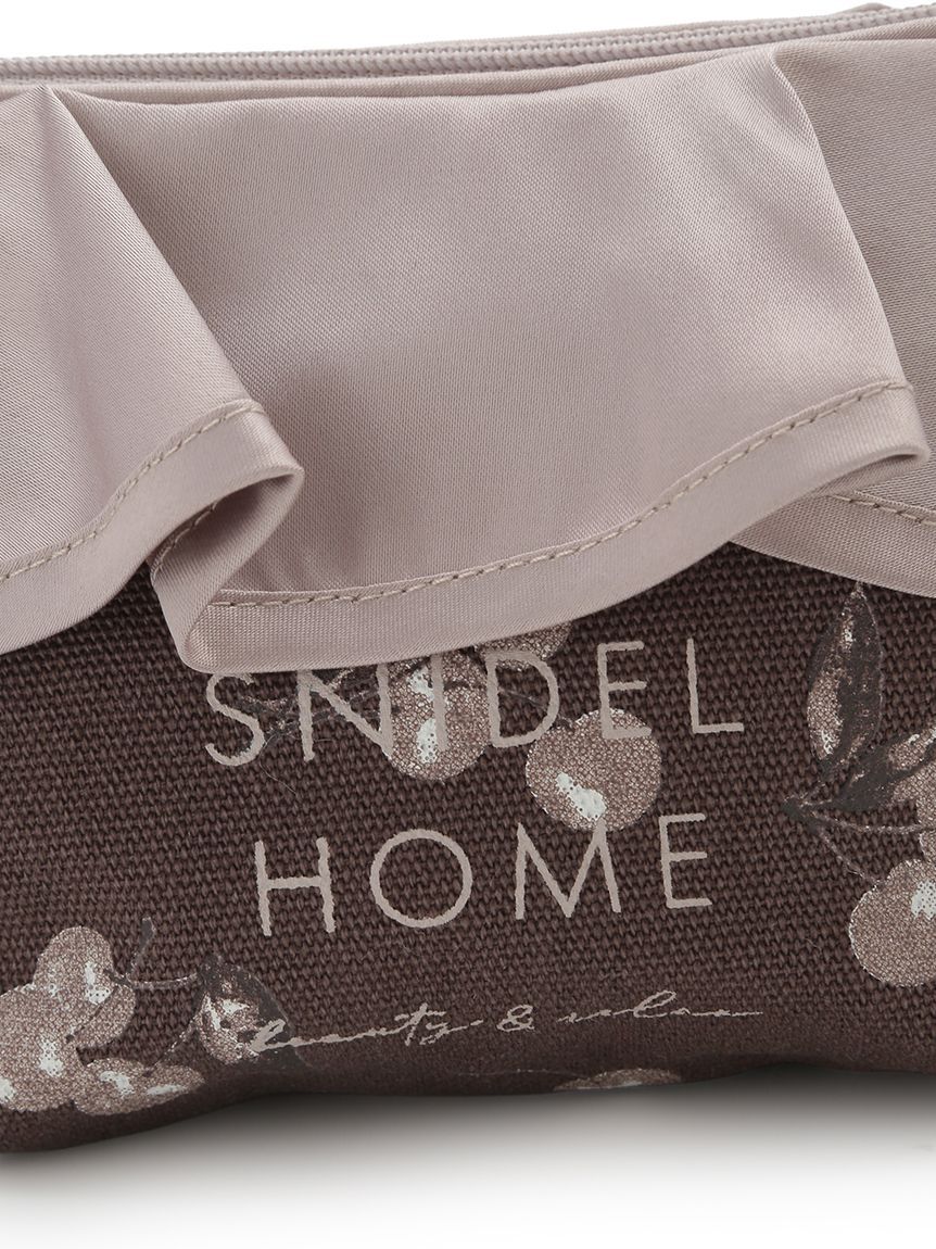 SNIDEL HOME「オーガニックキャンバスポーチ（CHERRY）」|ポーチ|