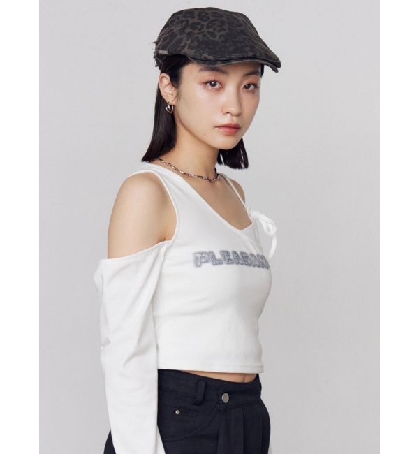 EMODA「レイヤードロゴロングスリーブTシャツ」|Tシャツ・カットソー|