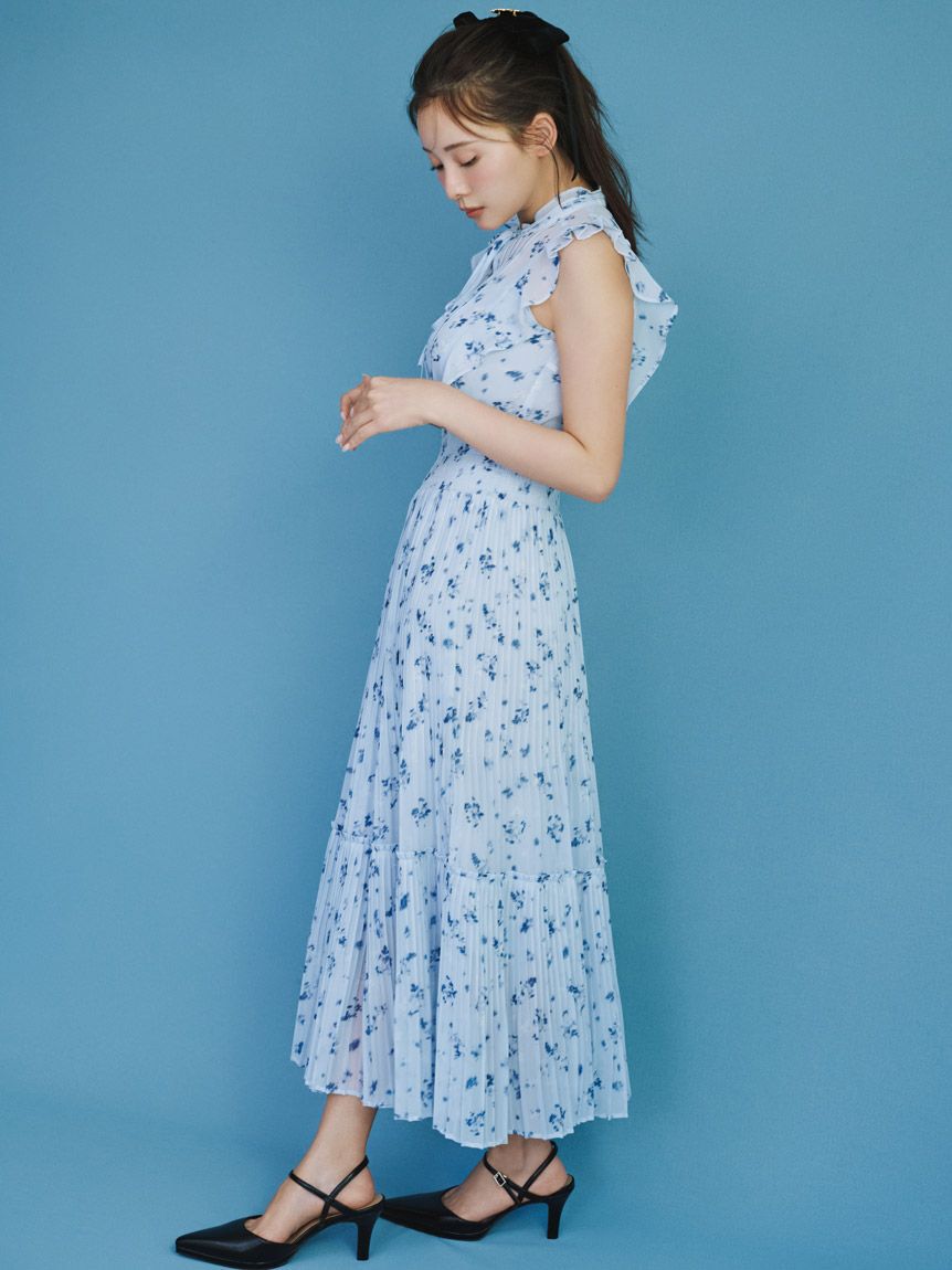 SNIDEL「【販路限定サイズあり】Sustainableフリルワンピース」|ワンピース|