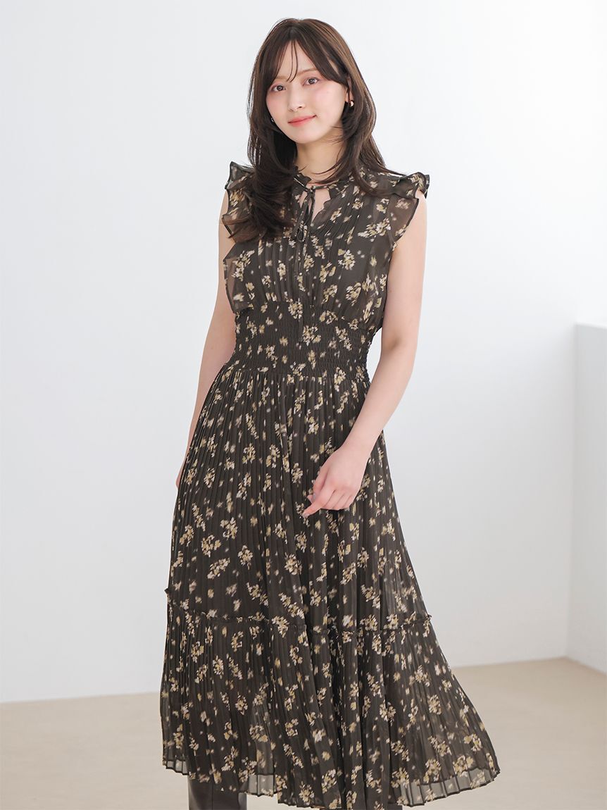 SNIDEL「【販路限定サイズあり】Sustainableフリルワンピース」|ワンピース|BRW