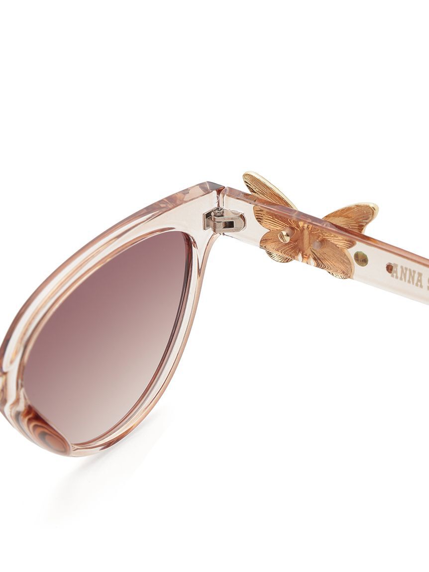 LILY BROWN×ANNA SUI】バタフライモチーフ付きサングラス（LILY BROWN