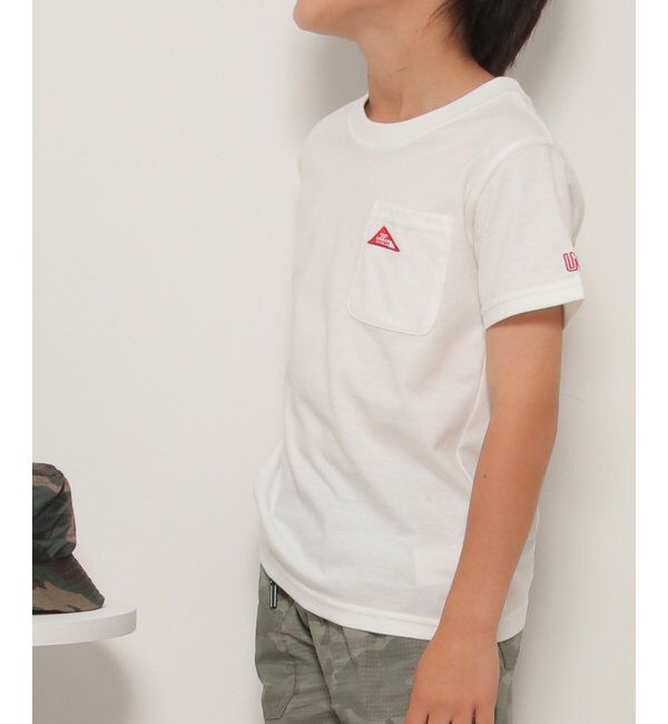 ikka kids「【親子おそろい】URBAN NATURE LIFE アーバンネイチャーライフ ワッペンTシャツ（120~160cm）」|Tシャツ・カットソー|