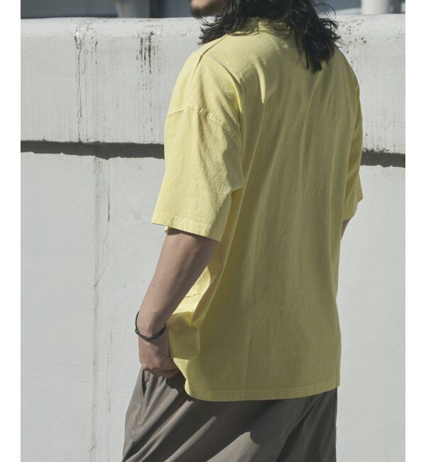 VENCE share style「ピグメントピンタックビックT」|Tシャツ・カットソー|