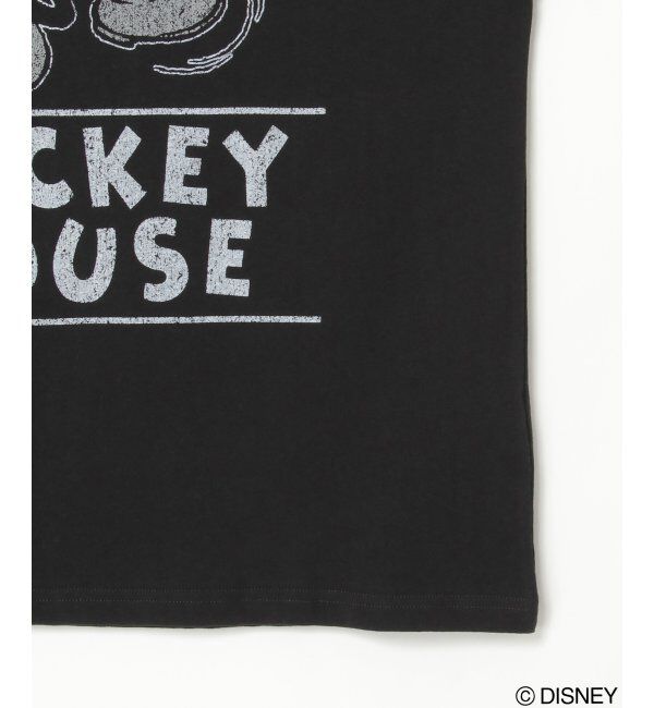 VENCE share style「ミッキーリンガーTシャツ」|Tシャツ・カットソー|