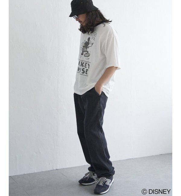 VENCE share style「ミッキーリンガーTシャツ」|Tシャツ・カットソー|