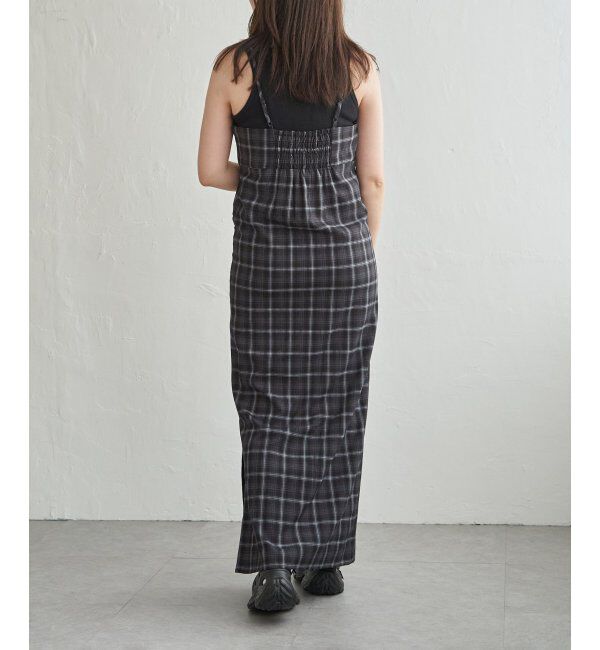 VENCE share style「チェック柄キャミワンピース」|ワンピース|