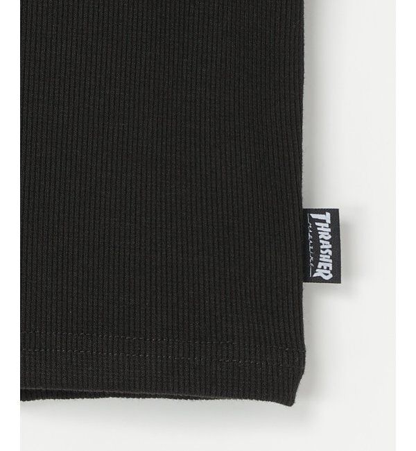 VENCE share style「【THRASHER ／スラッシャー】 リブヘンリーネックTシャツ」|Tシャツ・カットソー|