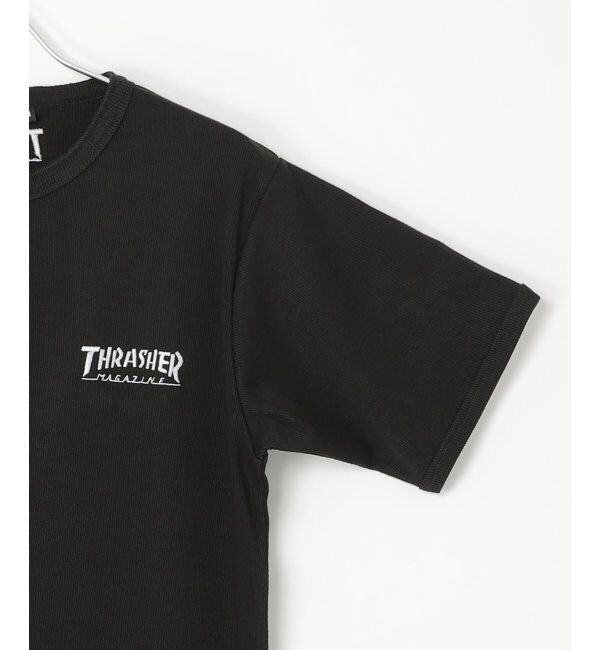 VENCE share style「【THRASHER ／スラッシャー】 リブヘンリーネックTシャツ」|Tシャツ・カットソー|