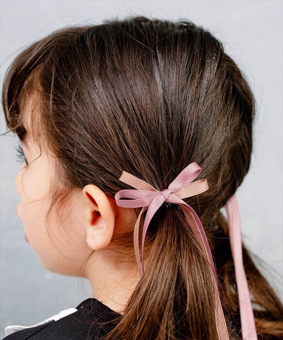 BACKYARD FAMILY「Rora ヘアクリップ 通販 ローラ ひらり ロングリボン ヘア クリップ ヘアピン 髪飾り」|その他|