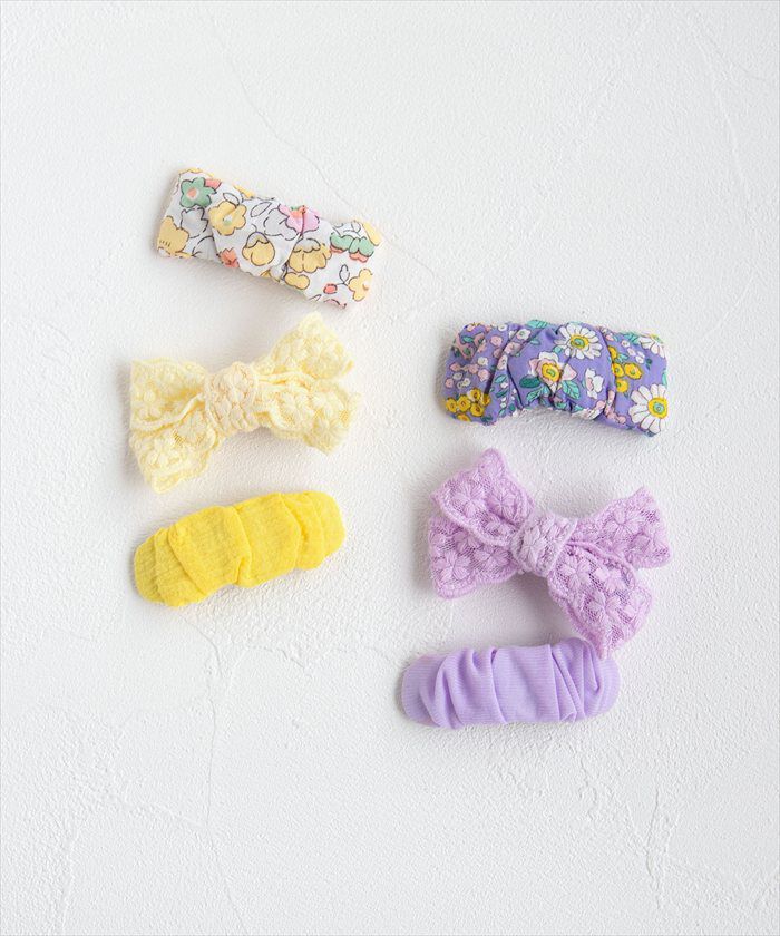 BACKYARD FAMILY「パッチンどめ 子供 3個セット 通販 Rora ローラ ブルームレース パッチン留め ヘアクリップ」|その他|