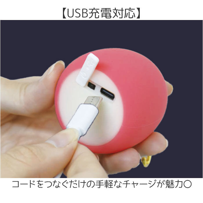 キーホルダー ライト付き 通販 もちっとライトキーホルダー キーリング