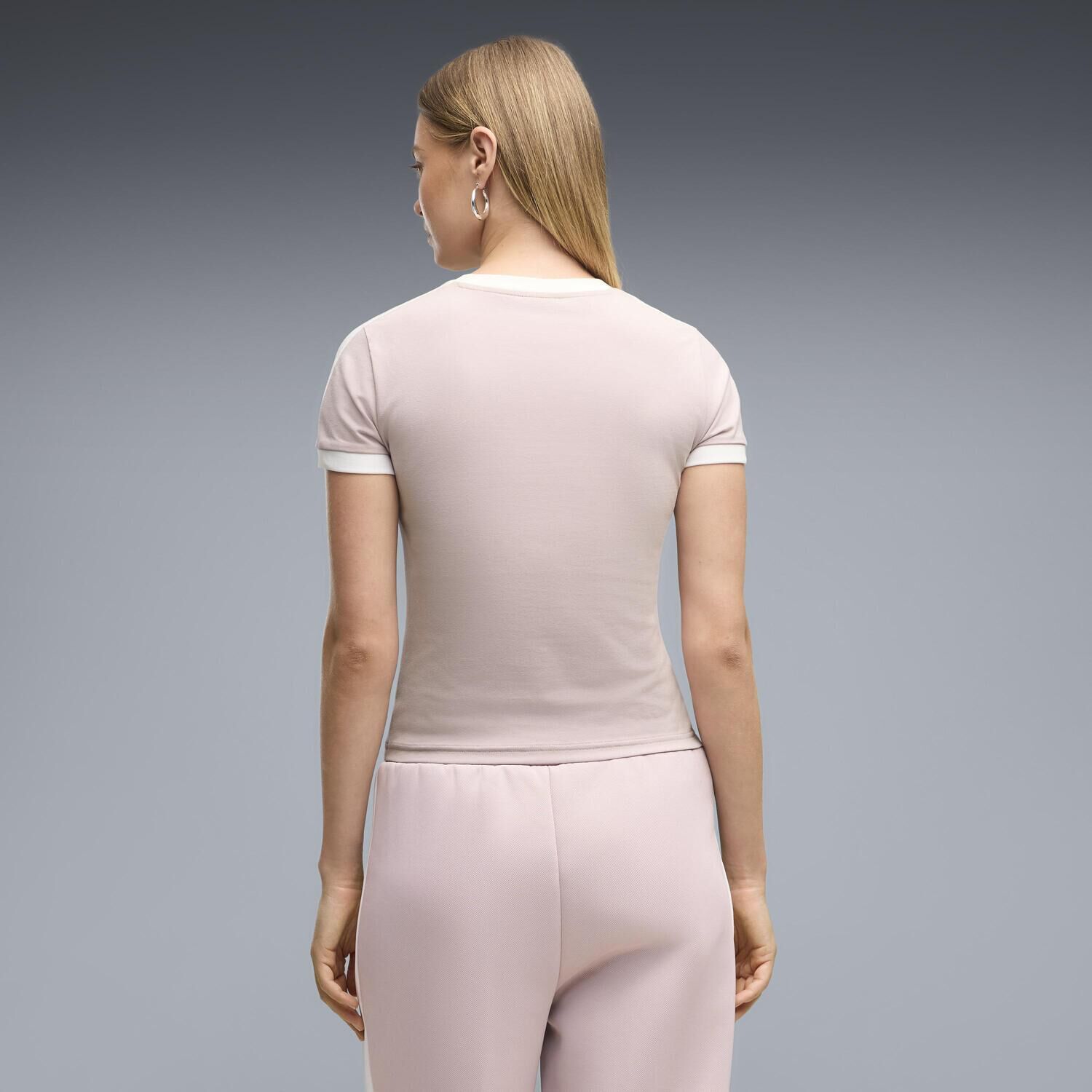 PUMA「【PUMA ｳｪｱ】W T7 SLIM TEE」|Tシャツ・カットソー|