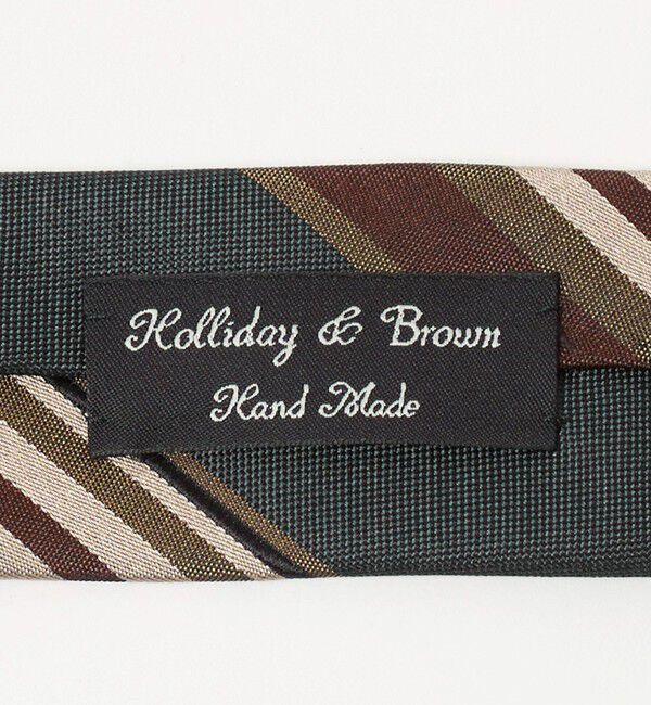 UNITED ARROWS「＜Holliday＆Brown＞レジメンタル ネクタイ」|ネクタイ・蝶ネクタイ|