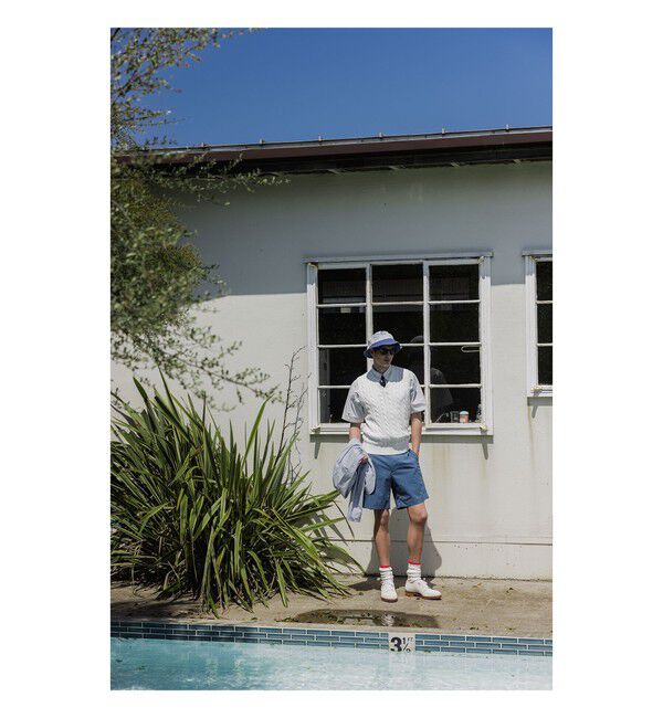 BEAMS PLUS「Plain Front Shorts Seersucker Gingham」|その他|