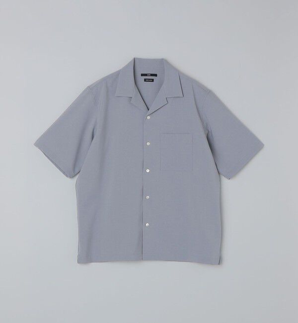 SHIPS「SHIPS: 〈MADE IN JAPAN〉Reflax(R) 5スリーブ オープンカラー シャツ」|シャツ・ブラウス|