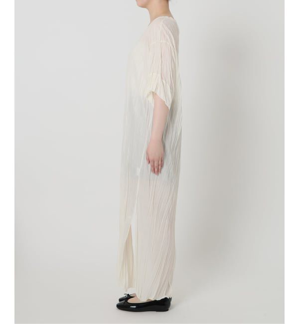 IENA「5-knot/ファイブノット CRINKLE-FIN LONG TUNIC ワンピース 5KIE-CRCL-0002」|ワンピース|
