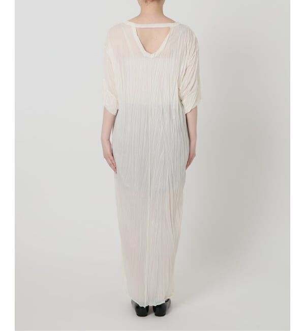 IENA「5-knot/ファイブノット CRINKLE-FIN LONG TUNIC ワンピース 5KIE-CRCL-0002」|ワンピース|