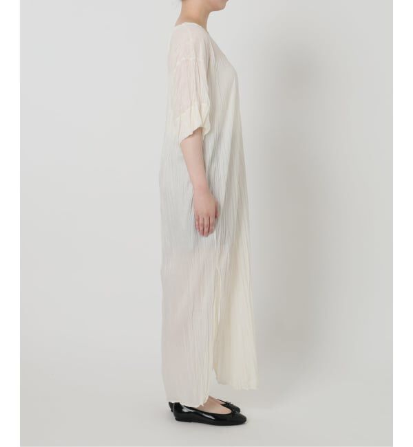 IENA「5-knot/ファイブノット CRINKLE-FIN LONG TUNIC ワンピース 5KIE-CRCL-0002」|ワンピース|
