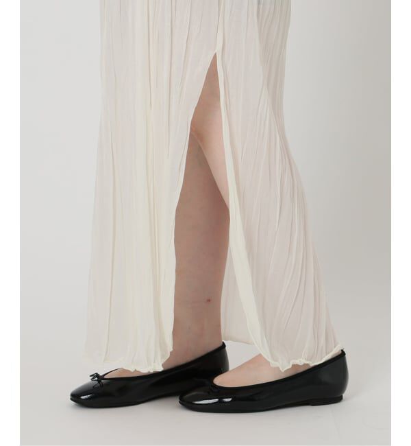 IENA「5-knot/ファイブノット CRINKLE-FIN LONG TUNIC ワンピース 5KIE-CRCL-0002」|ワンピース|