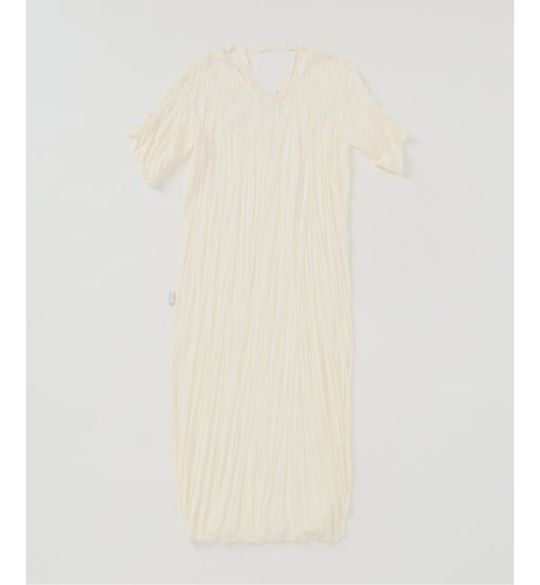 IENA「5-knot/ファイブノット CRINKLE-FIN LONG TUNIC ワンピース 5KIE-CRCL-0002」|ワンピース|