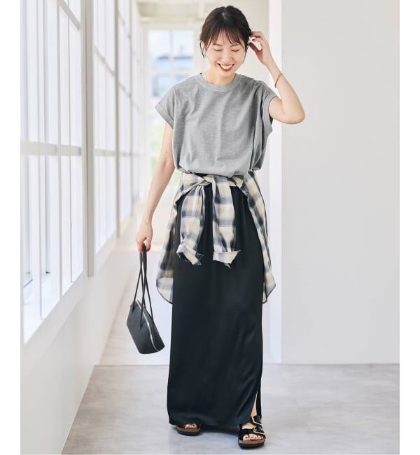 Spick and Span「《一部店舗+WEB限定 / 追加》SCREEN STARS ロゴ ノースリーブ」|Tシャツ・カットソー|