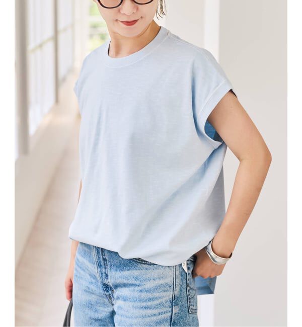 Spick and Span「《一部店舗+WEB限定 / 追加》SCREEN STARS ロゴ ノースリーブ」|Tシャツ・カットソー|