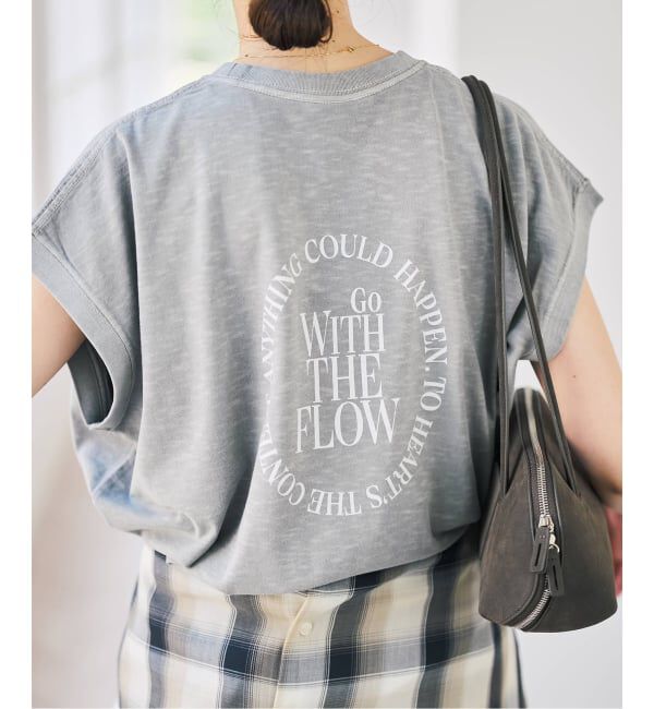 Spick and Span「《一部店舗+WEB限定 / 追加》SCREEN STARS ロゴ ノースリーブ」|Tシャツ・カットソー|