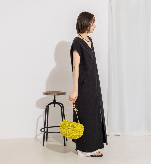 NOLLEY'S「ウォッシャブルセルロースリネン2WAYワンピース」|ワンピース|