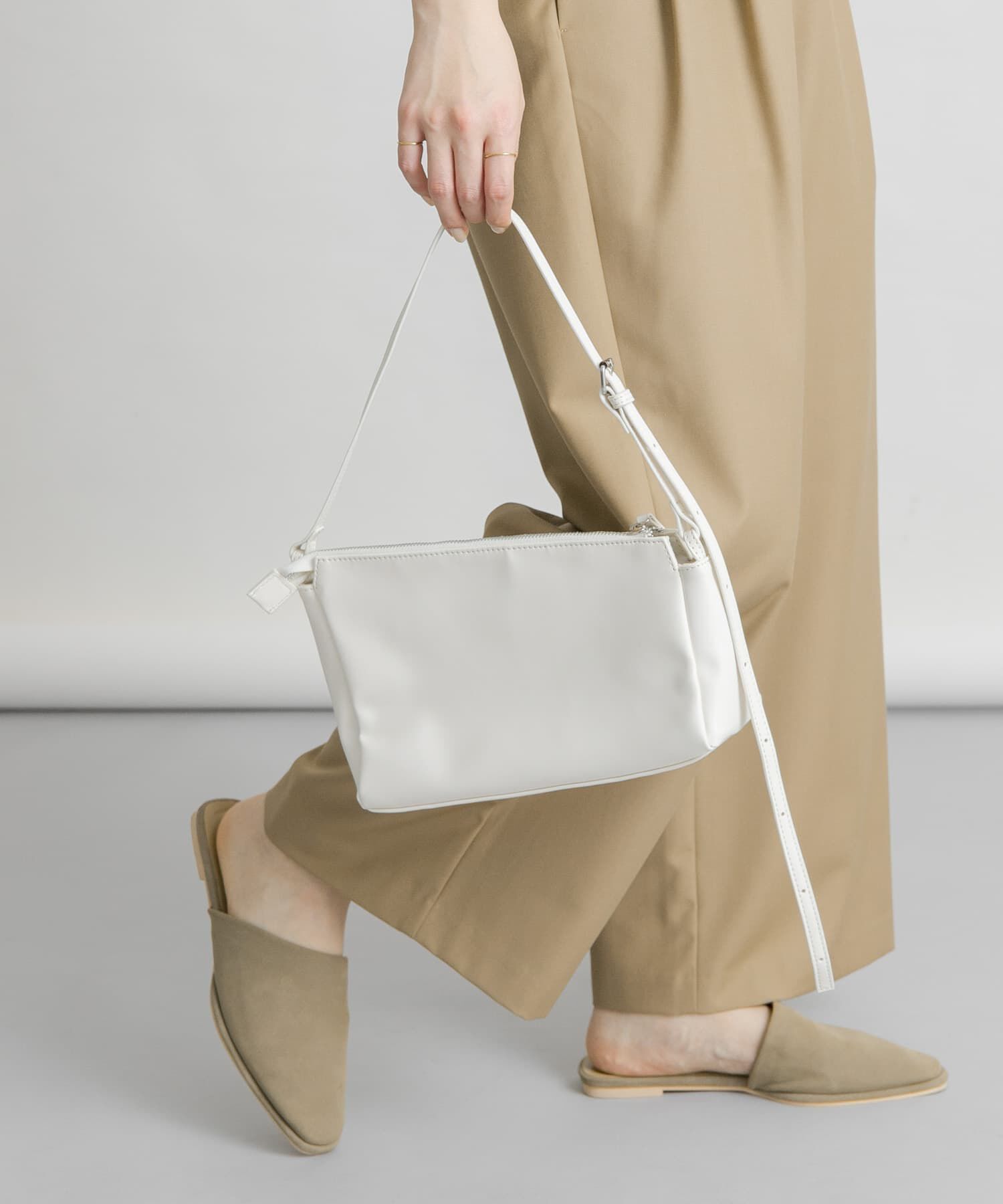  「アシンメトリースリムショルダーBAG」|ショルダー・メッセンジャー|