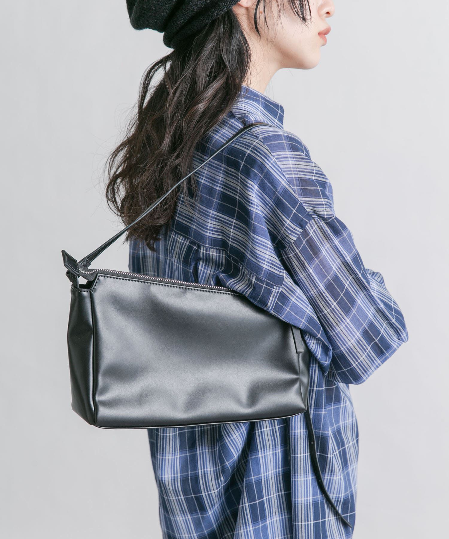  「アシンメトリースリムショルダーBAG」|ショルダー・メッセンジャー|