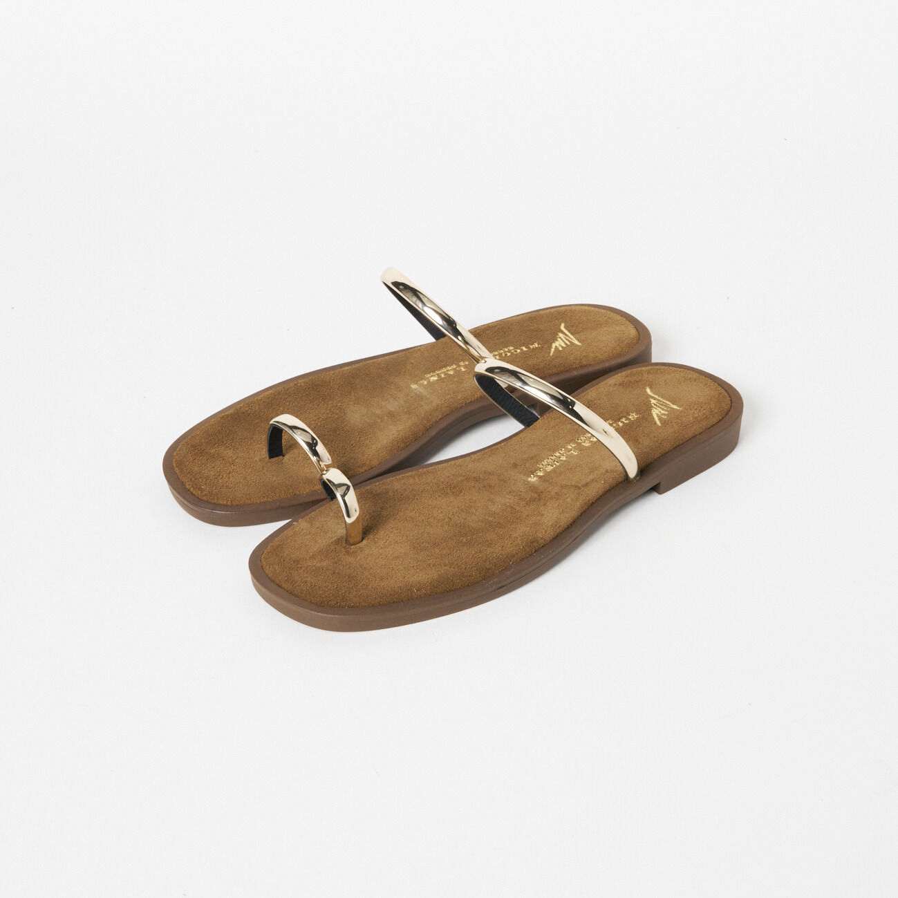  「NICOLAS LAINAS METAL PARTS FLAT SANDAL」|サンダル|