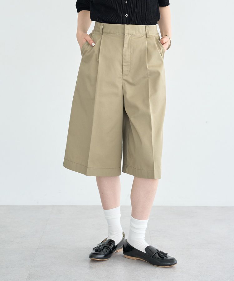 earth music&ecology「タックハーフパンツ」|その他|