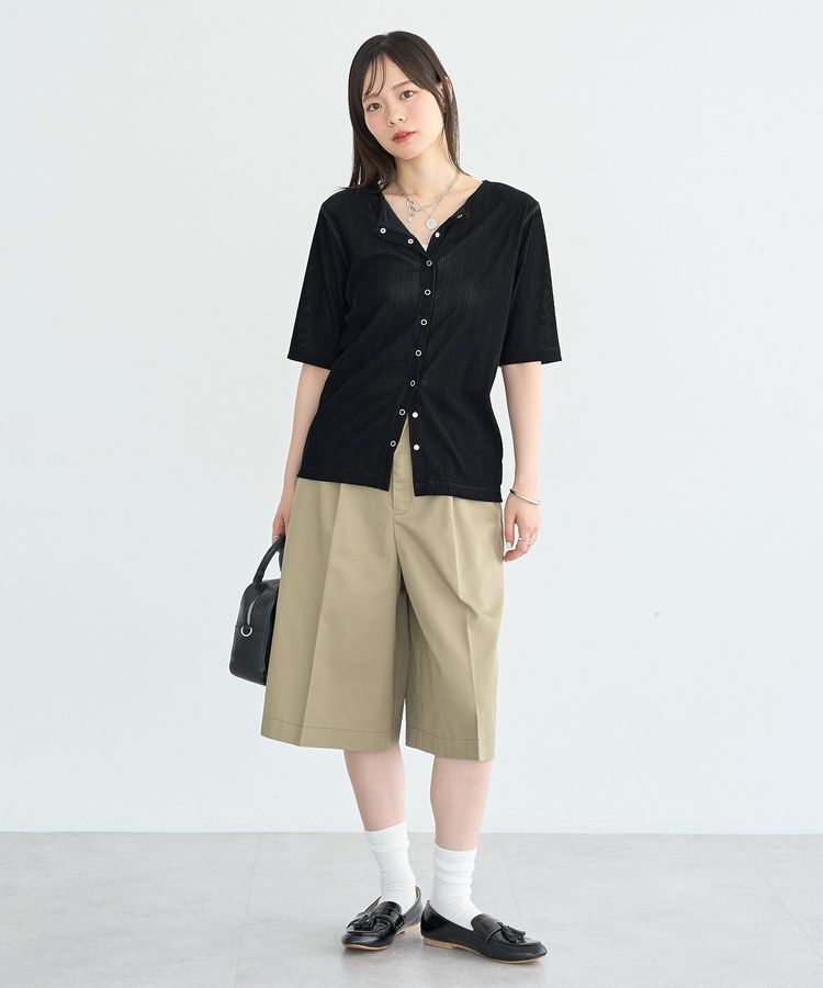 earth music&ecology「タックハーフパンツ」|その他|