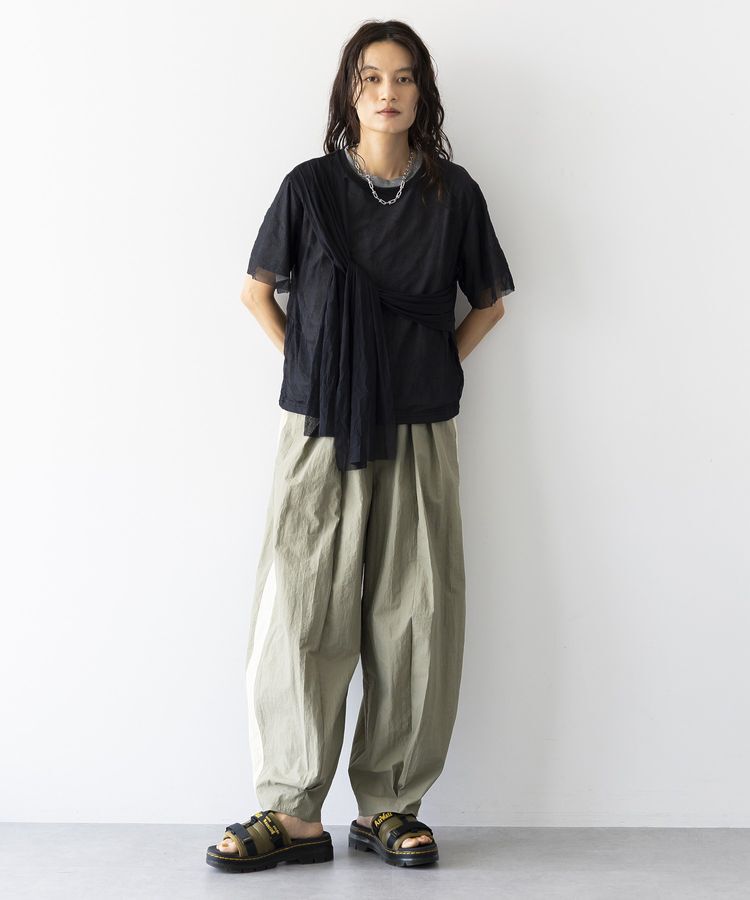 GARAGE OF GOOD CLOTHING「サイドラインバギーバレルパンツ」|その他|