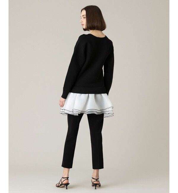 LOULOU WILLOUGHBY「【LOULOU WILLOUGHBY】フリリードッキングチュニックワンピース」|ワンピース|