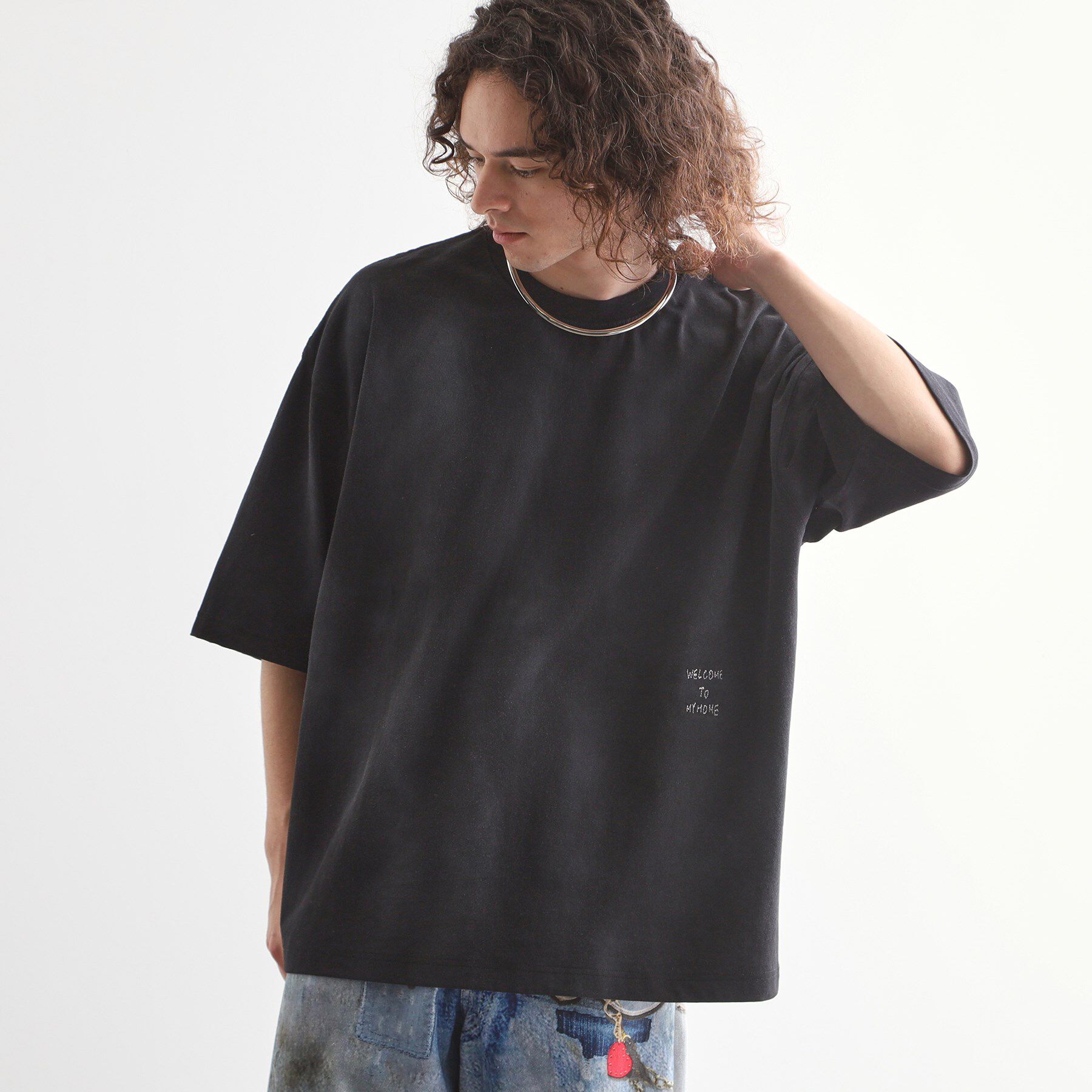 tk.TAKEO KIKUCHI「◆ヴィンテージライクTシャツ/ヴィンテージ加工/半袖Tシャツ」|Tシャツ・カットソー|
