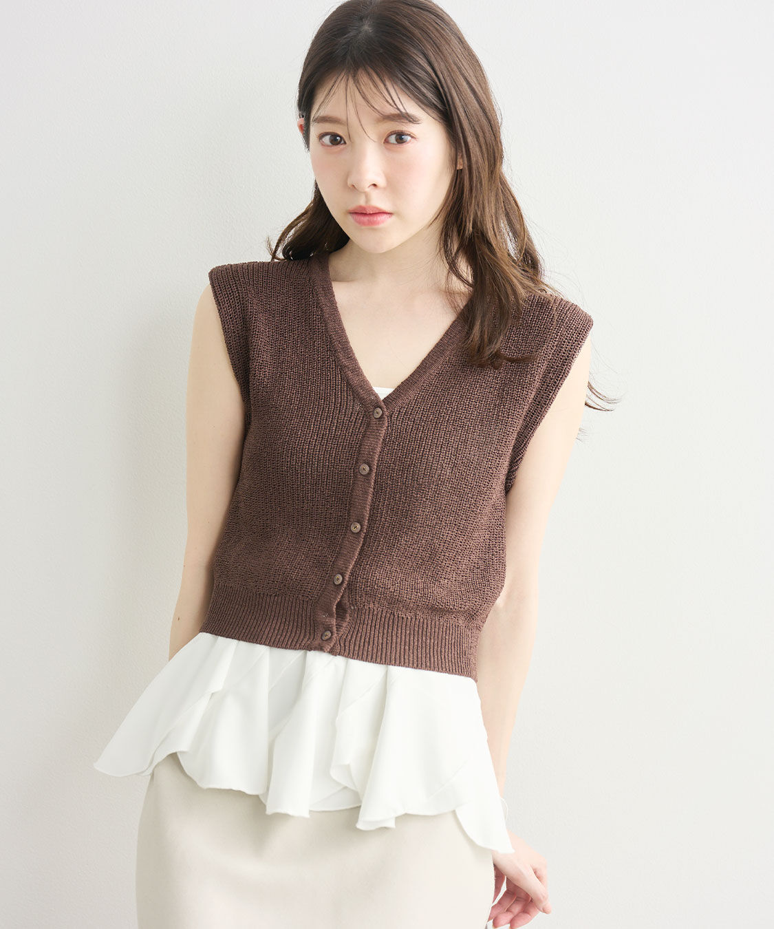 ラッフルキャミニットセット（COCO DEAL）｜ルミネのファッション通販