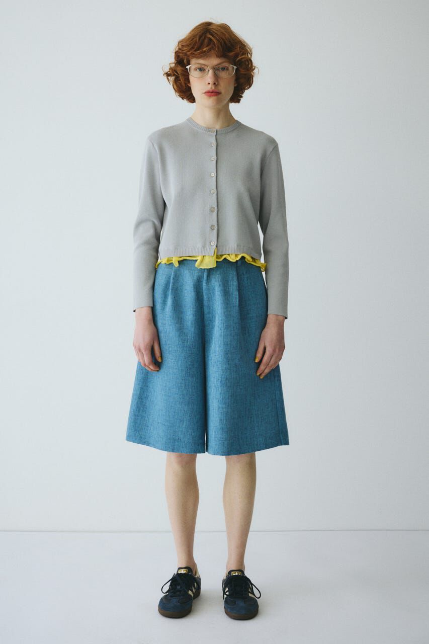 HeRIN.CYE「Double hem knit cardigan」|カーディガン|